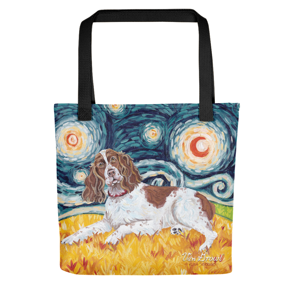 English Springer Spaniel STARRY NIGHT Tote