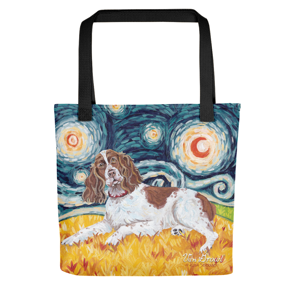 English Springer Spaniel STARRY NIGHT Tote