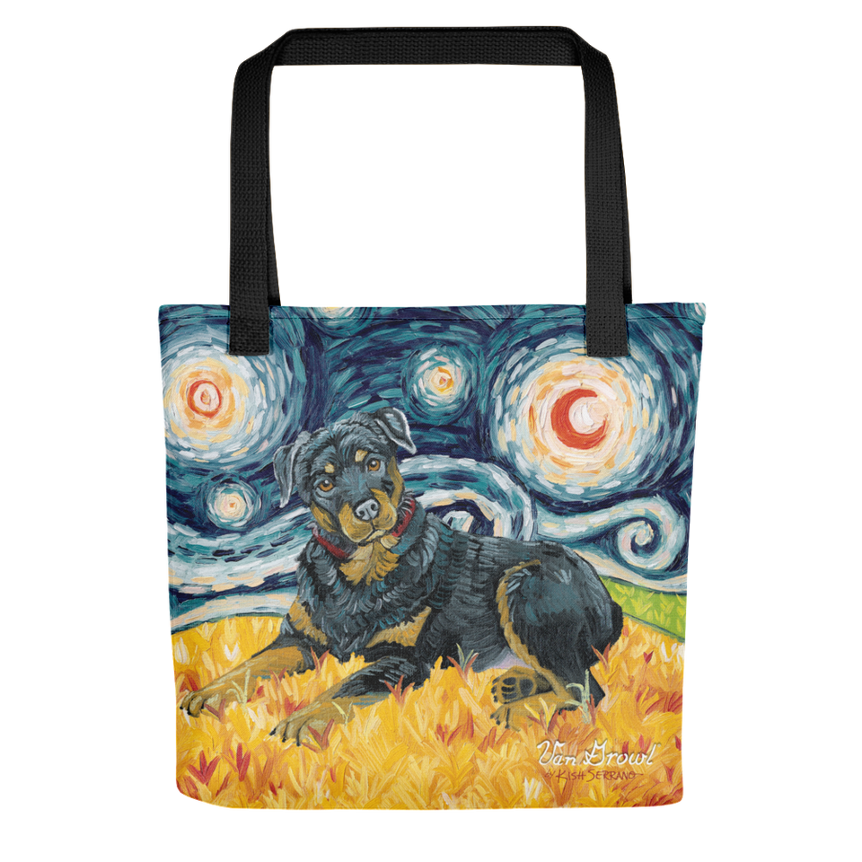 Rottweiler STARRY NIGHT Tote