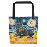 Rottweiler STARRY NIGHT Tote