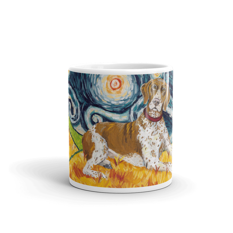 German Shorthaired Pointer STARRY NIGHT Mug-15oz