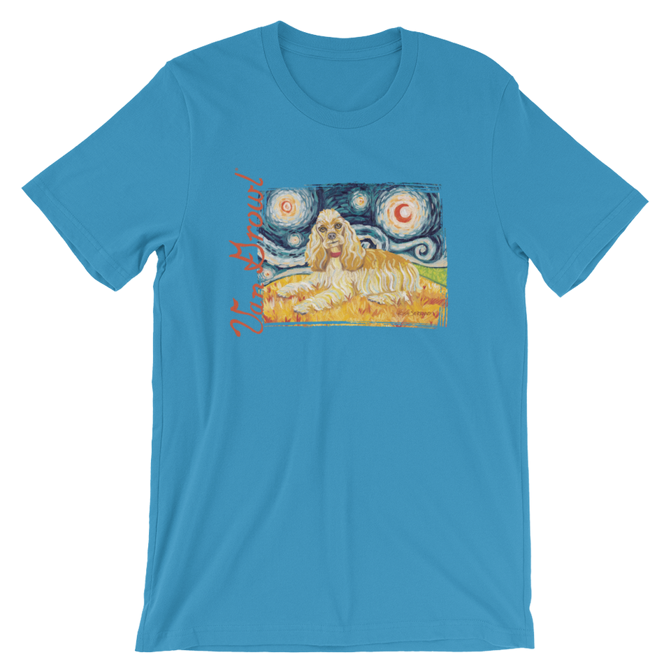Cocker Spaniel STARRY NIGHT T-Shirt