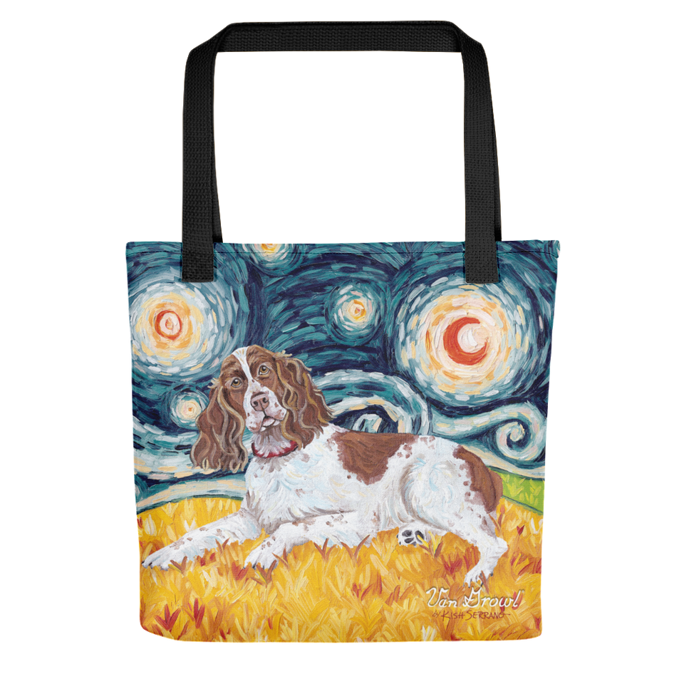 English Springer Spaniel STARRY NIGHT Tote