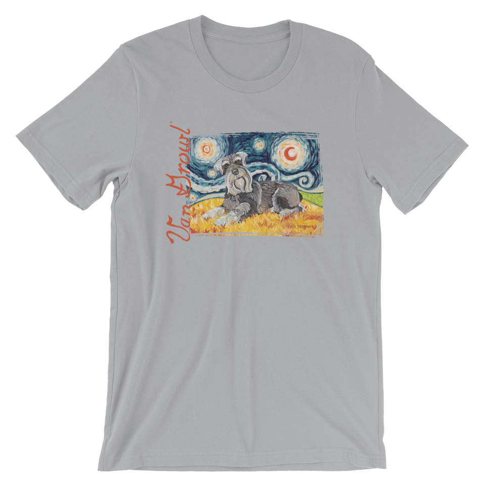 Schnauzer STARRY NIGHT T-Shirt