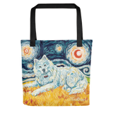 Samoyed STARRY NIGHT Tote