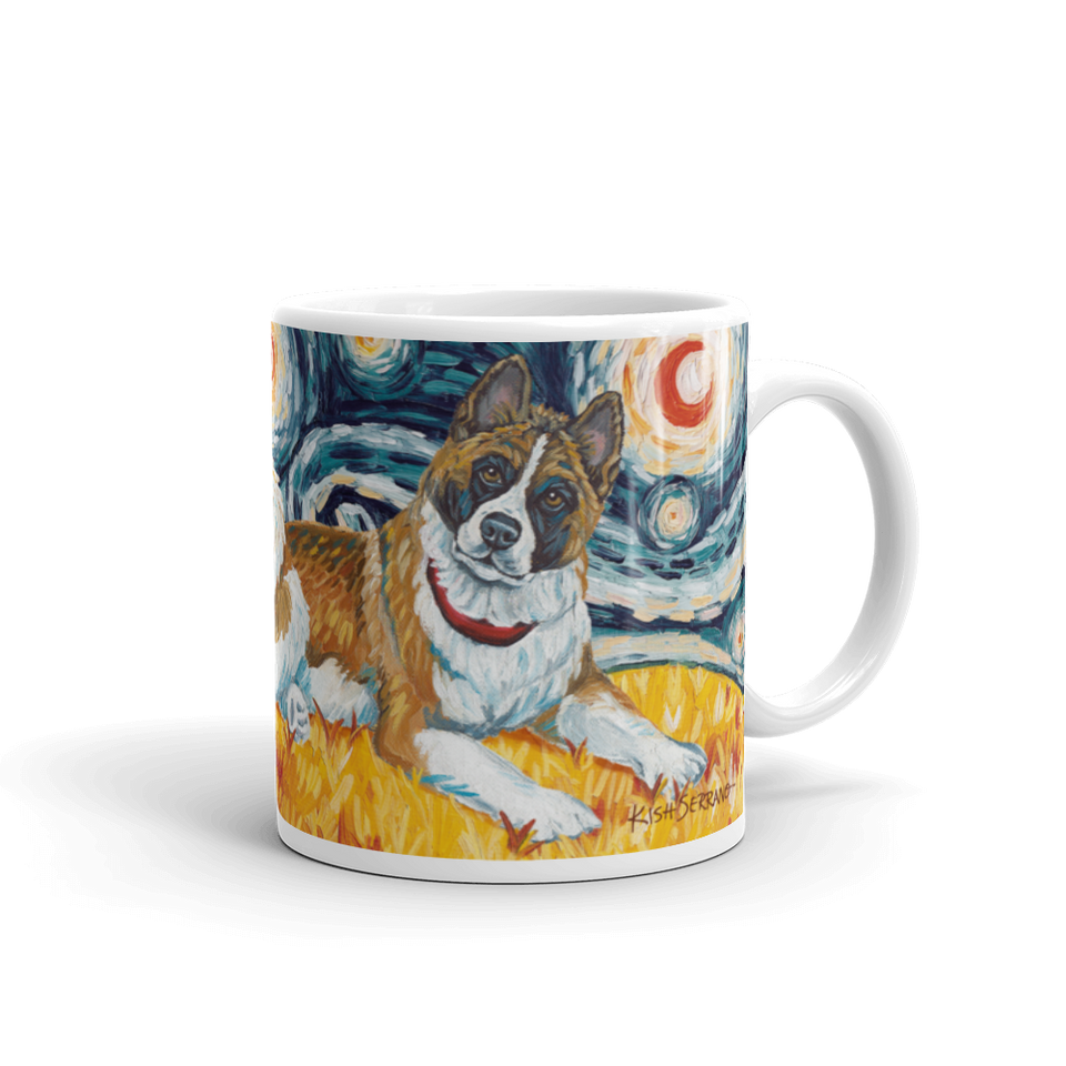 Akita STARRY NIGHT Mug-15oz