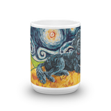 Doodle (black) STARRY NIGHT Mug-15oz