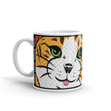 Cat, Coffee Mug, Cat Lover Gift, Personalized Mug, Best Cat Mom, Personalized Gift, Pop Art Mug