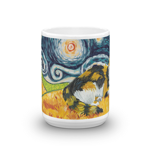 Calico (longhaired) STARRY NIGHT Mug - 15oz