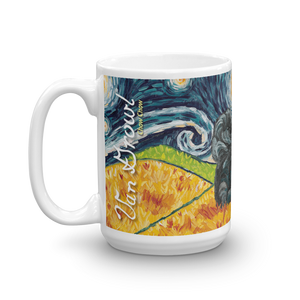 Chow (black) STARRY NIGHT Mug-15oz