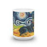 Doberman (cropped) STARRY NIGHT Mug-15oz