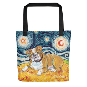 Bulldog STARRY NIGHT Tote