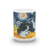 Border Collie STARRY NIGHT Mug-15oz