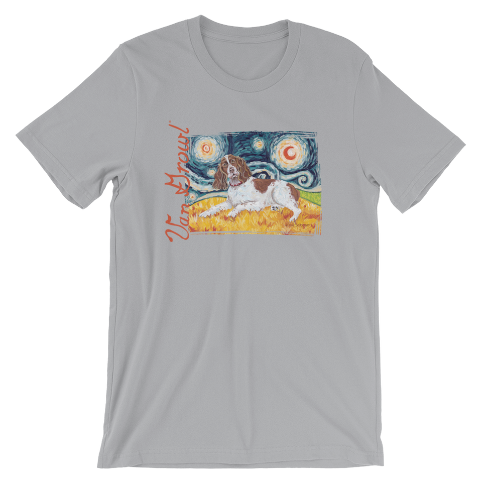 English Springer Spaniel STARRY NIGHT T-Shirt