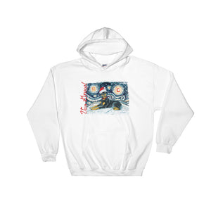 Doberman Snowy Night Hoodie