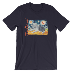 Old English Sheepdog STARRY NIGHT T-Shirt