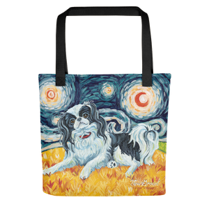 Japanese Chin STARRY NIGHT Tote