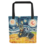 Miniature Pinscher STARRY NIGHT Tote