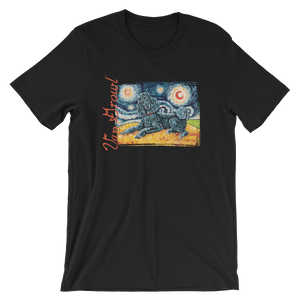 Poodle (Standard-black) STARRY NIGHT T-Shirt