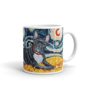 French Bulldog STARRY NIGHT Mug-15oz