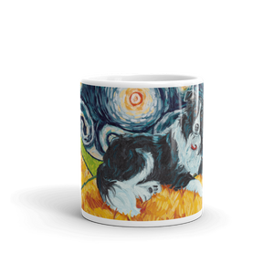 Border Collie STARRY NIGHT Mug-15oz