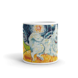 American Eskimo STARRY NIGHT Mug-15oz