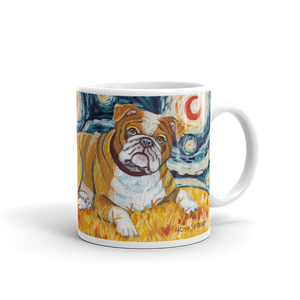 Bulldog STARRY NIGHT Mug-15oz