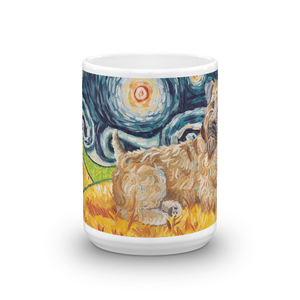 Wheaten Terrier STARRY NIGHT Mug-15oz