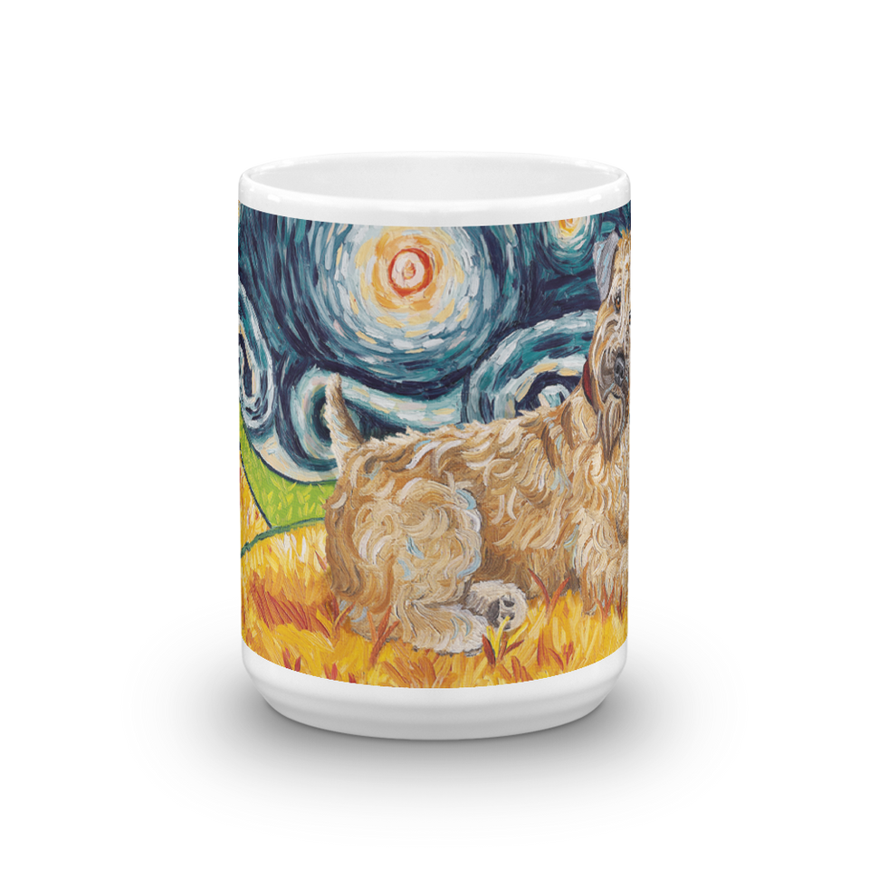 Wheaten Terrier STARRY NIGHT Mug-15oz