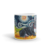 French Bulldog STARRY NIGHT Mug-15oz