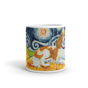 Cavalier King Charles (blenheim) STARRY NIGHT Mug-15oz