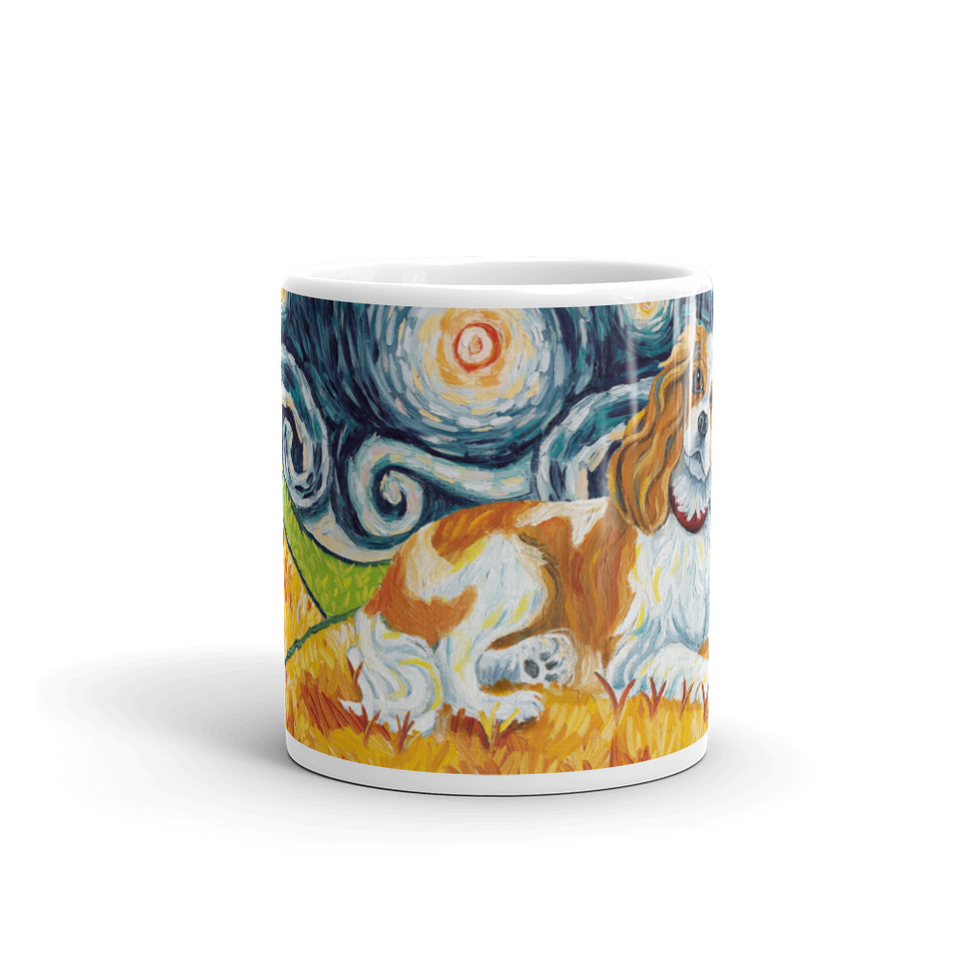 Cavalier King Charles (blenheim) STARRY NIGHT Mug-15oz