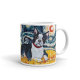 Boston Terrier STARRY NIGHT Mug-15oz