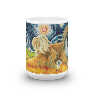 Pekingese STARRY NIGHT Mug-15oz