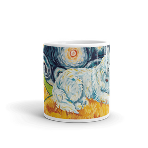 Samoyed STARRY NIGHT Mug-15oz