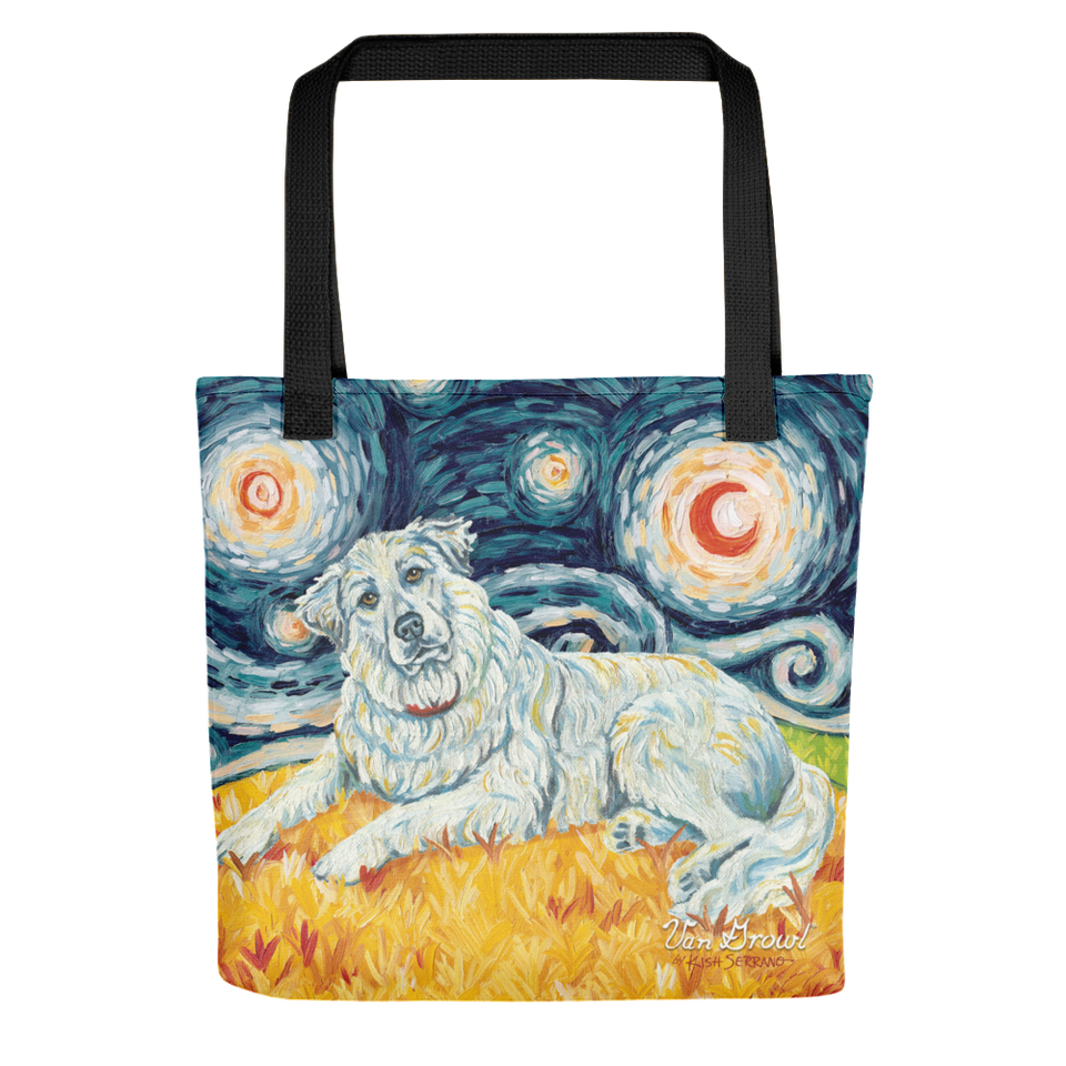 Great Pyrenees STARRY NIGHT Tote