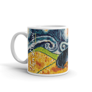 Dachshund (black & tan) STARRY NIGHT Mug-15oz