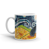 Dachshund (black & tan) STARRY NIGHT Mug-15oz