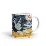 Border Collie STARRY NIGHT Mug-15oz