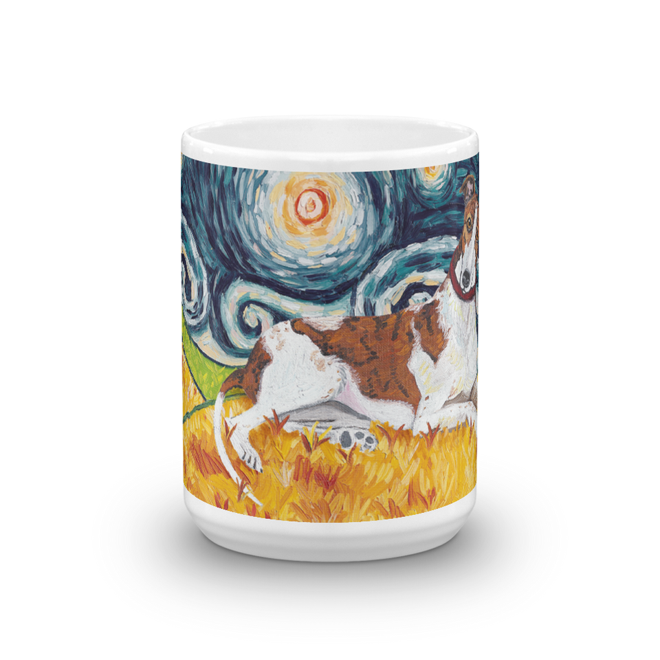 Greyhound STARRY NIGHT Mug-15oz