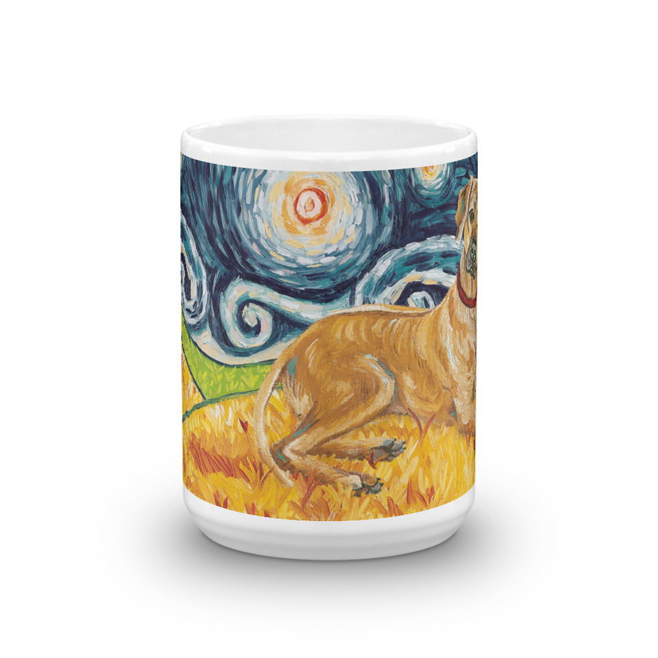 Rhodesian Ridgeback STARRY NIGHT Mug-15oz