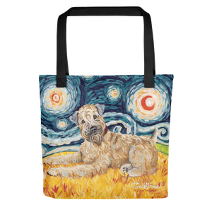 Wheaten Terrier STARRY NIGHT Tote