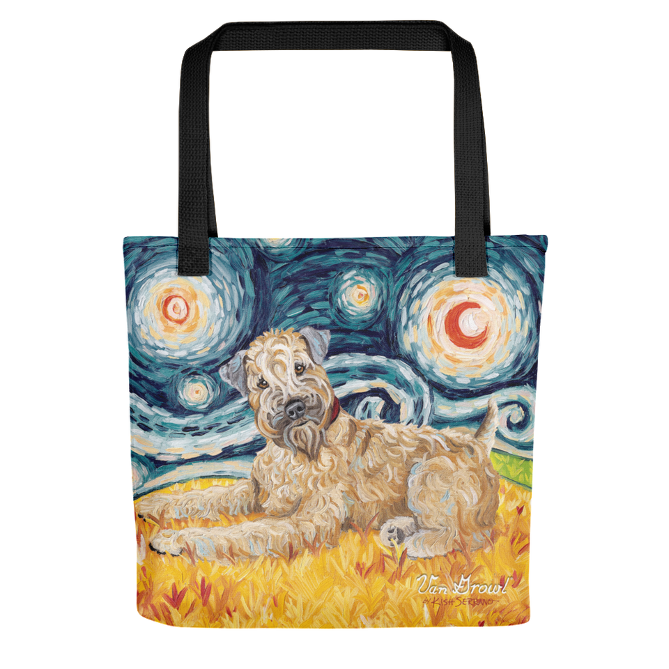 Wheaten Terrier STARRY NIGHT Tote