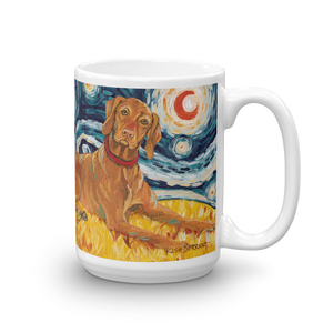 Vizsla STARRY NIGHT Mug-15oz