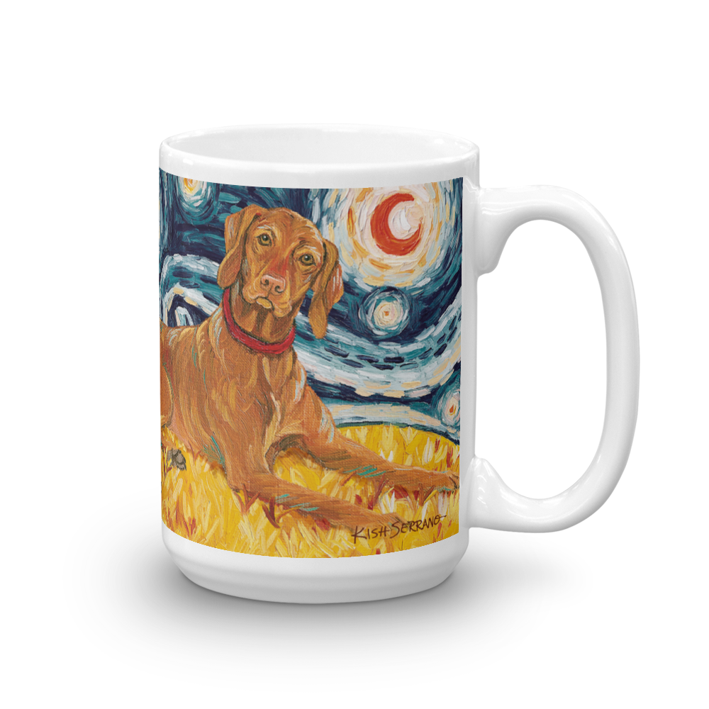 Vizsla STARRY NIGHT Mug-15oz