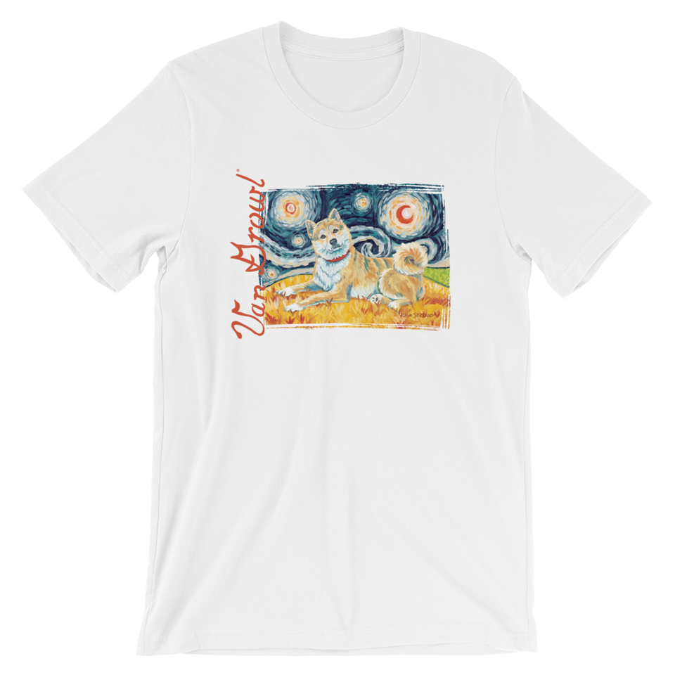 Shiba Inu (cream) STARRY NIGHT T-Shirt