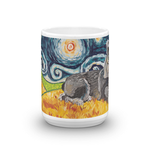 Schnauzer STARRY NIGHT Mug-15oz