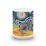 Schnauzer STARRY NIGHT Mug-15oz