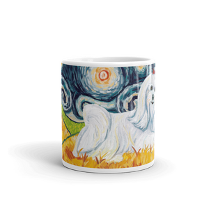 Maltese (longhaired) STARRY NIGHT Mug-15oz