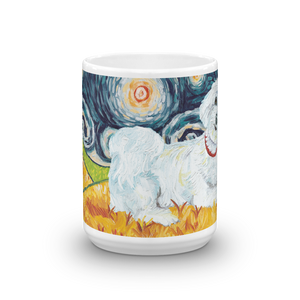 Maltese (puppy cut) STARRY NIGHT Mug-15oz